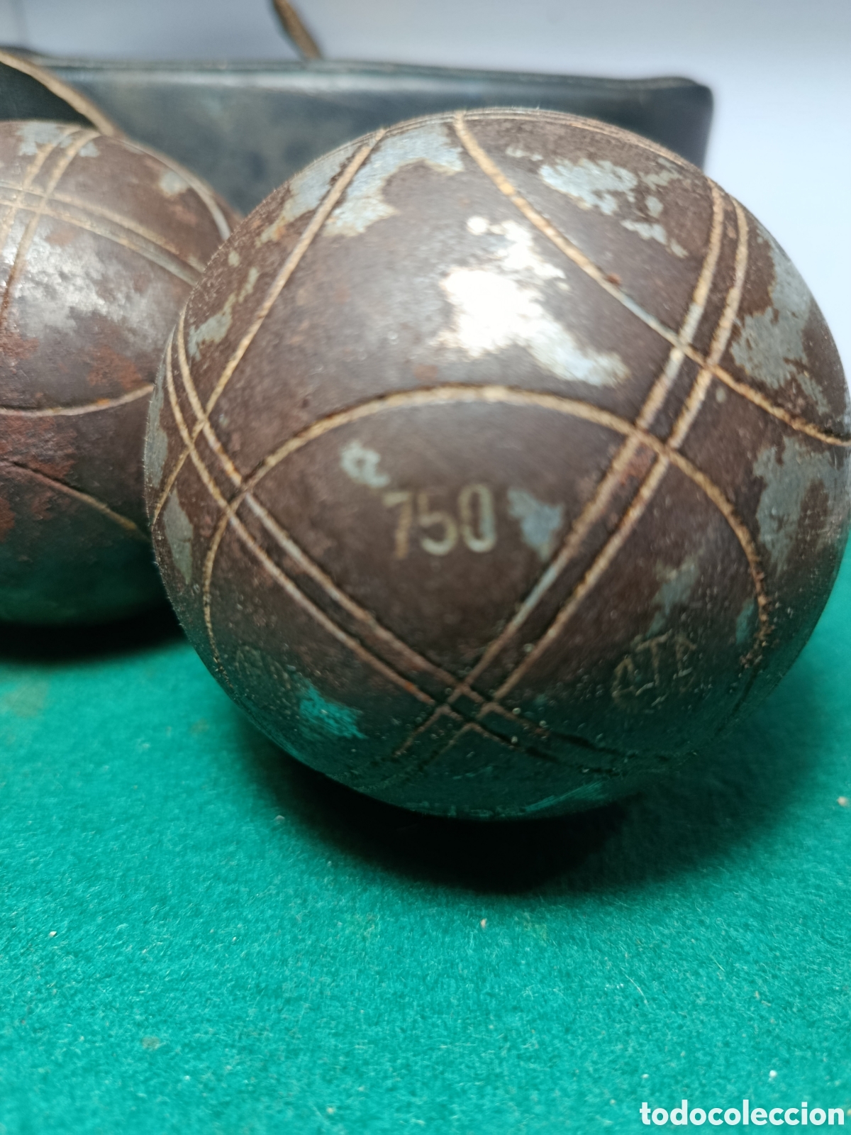 Juegos antiguos: Juego 2 bolas de petanca OBUT - Foto 2