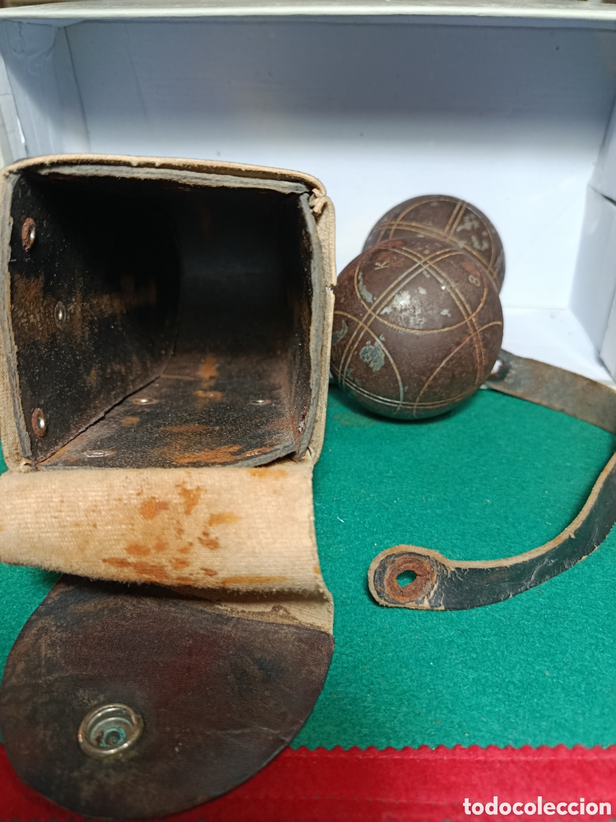 Juegos antiguos: Juego 2 bolas de petanca OBUT - Foto 5