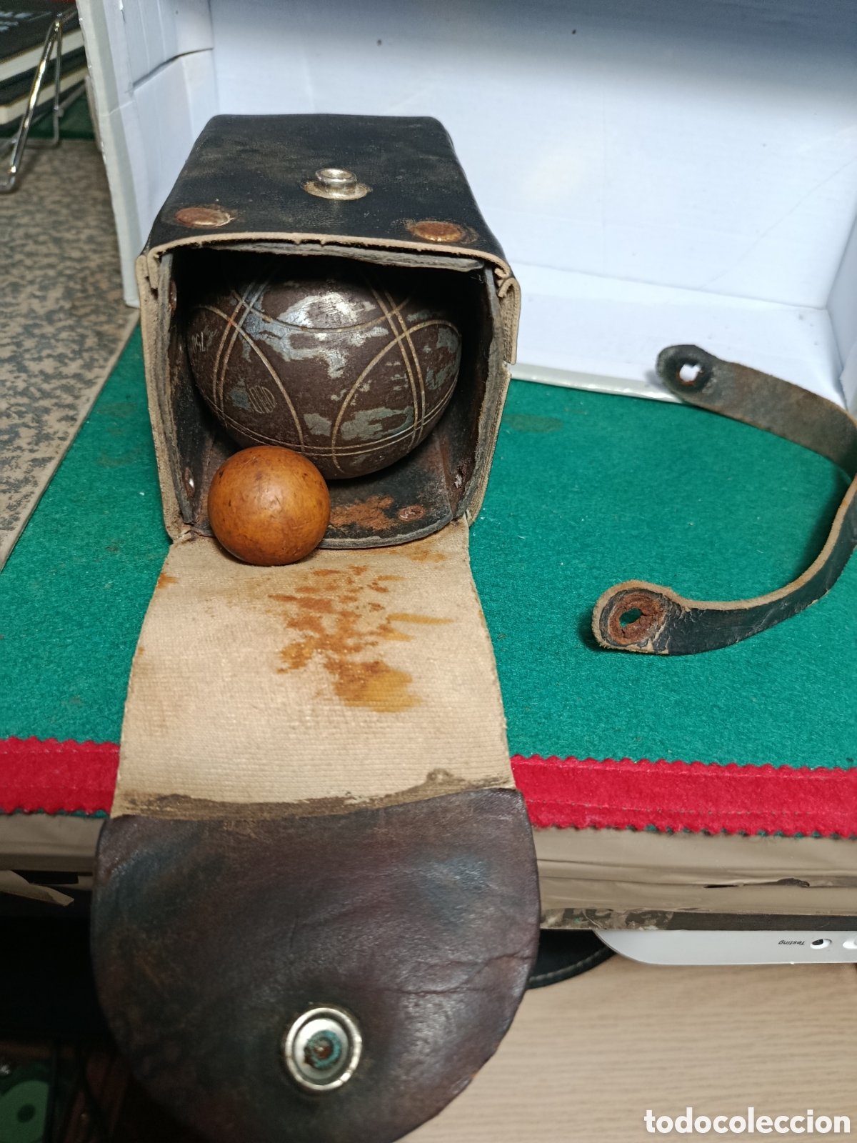 Juegos antiguos: Juego 2 bolas de petanca OBUT - Foto 6