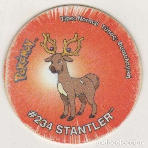 Juegos antiguos: COLECCI&Oacute;N TAZOS SNACKS MATUTANO NINTENDO POK&Eacute;MON TAZO 3 CAPS POGS N&Uacute;MERO 178 #234 STANTLER A&Ntilde;O 2001