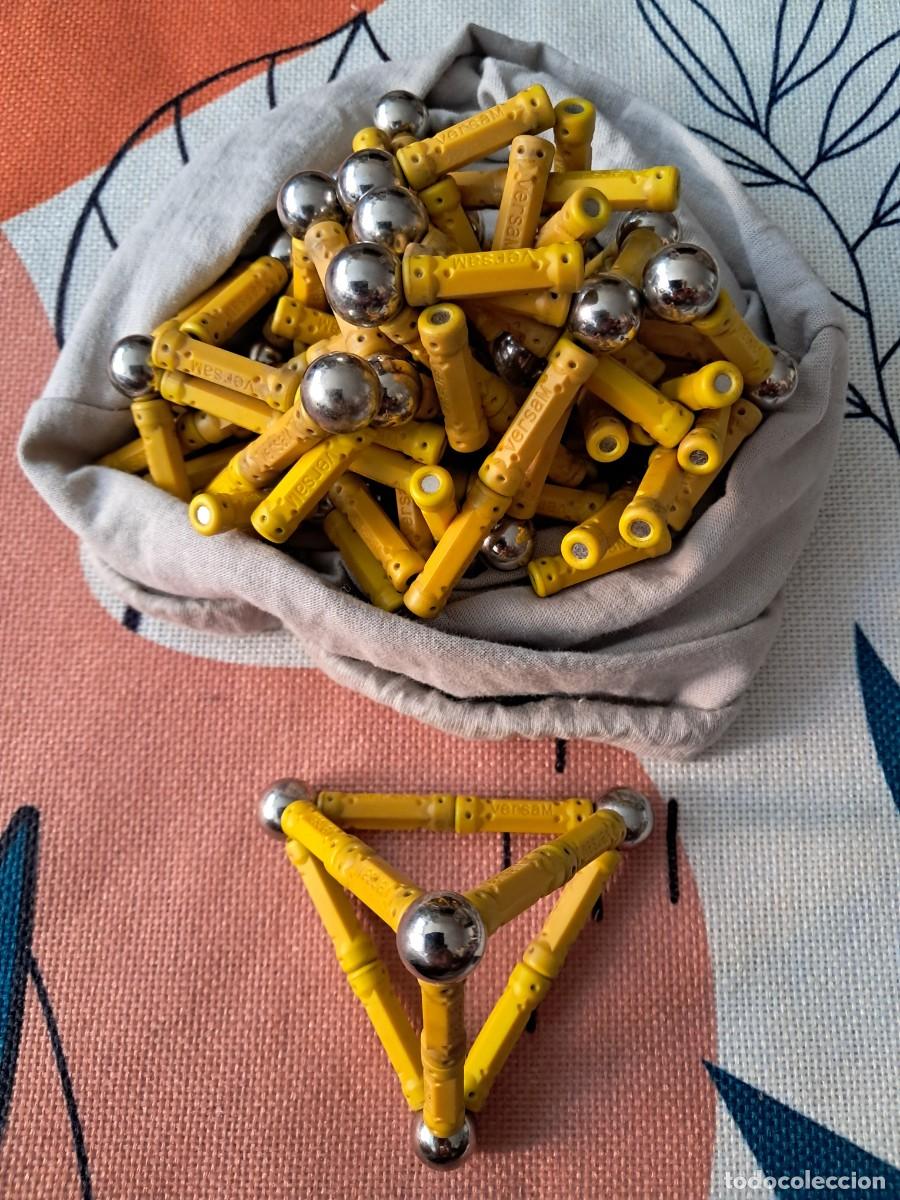 Juegos antiguos: Juego magn&eacute;tico de construcci&oacute;n marca Versam - Foto 2