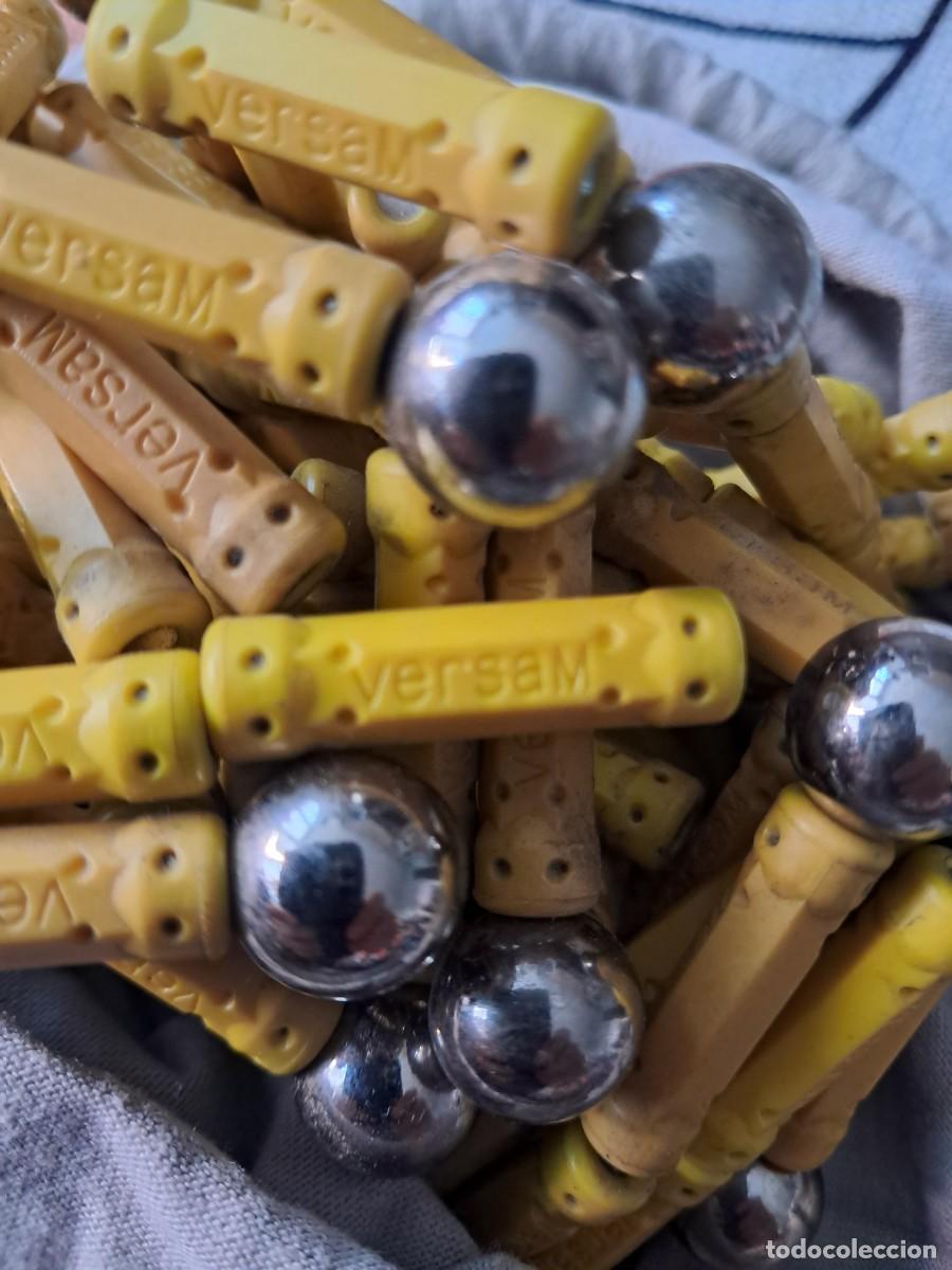 Juegos antiguos: Juego magn&eacute;tico de construcci&oacute;n marca Versam - Foto 3