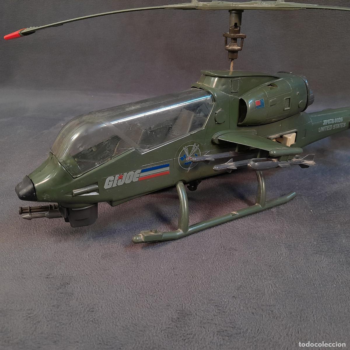 Juegos antiguos: HELIC&Oacute;PTERO DE COMBATE GI JOE DRAGONFLY. PL&Aacute;STICO. 1983 - Foto 2