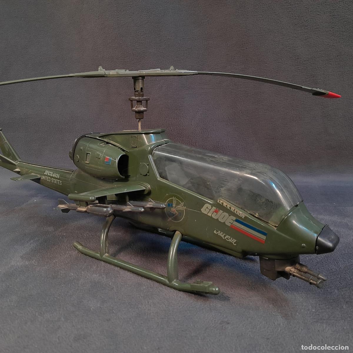 Juegos antiguos: HELIC&Oacute;PTERO DE COMBATE GI JOE DRAGONFLY. PL&Aacute;STICO. 1983 - Foto 5