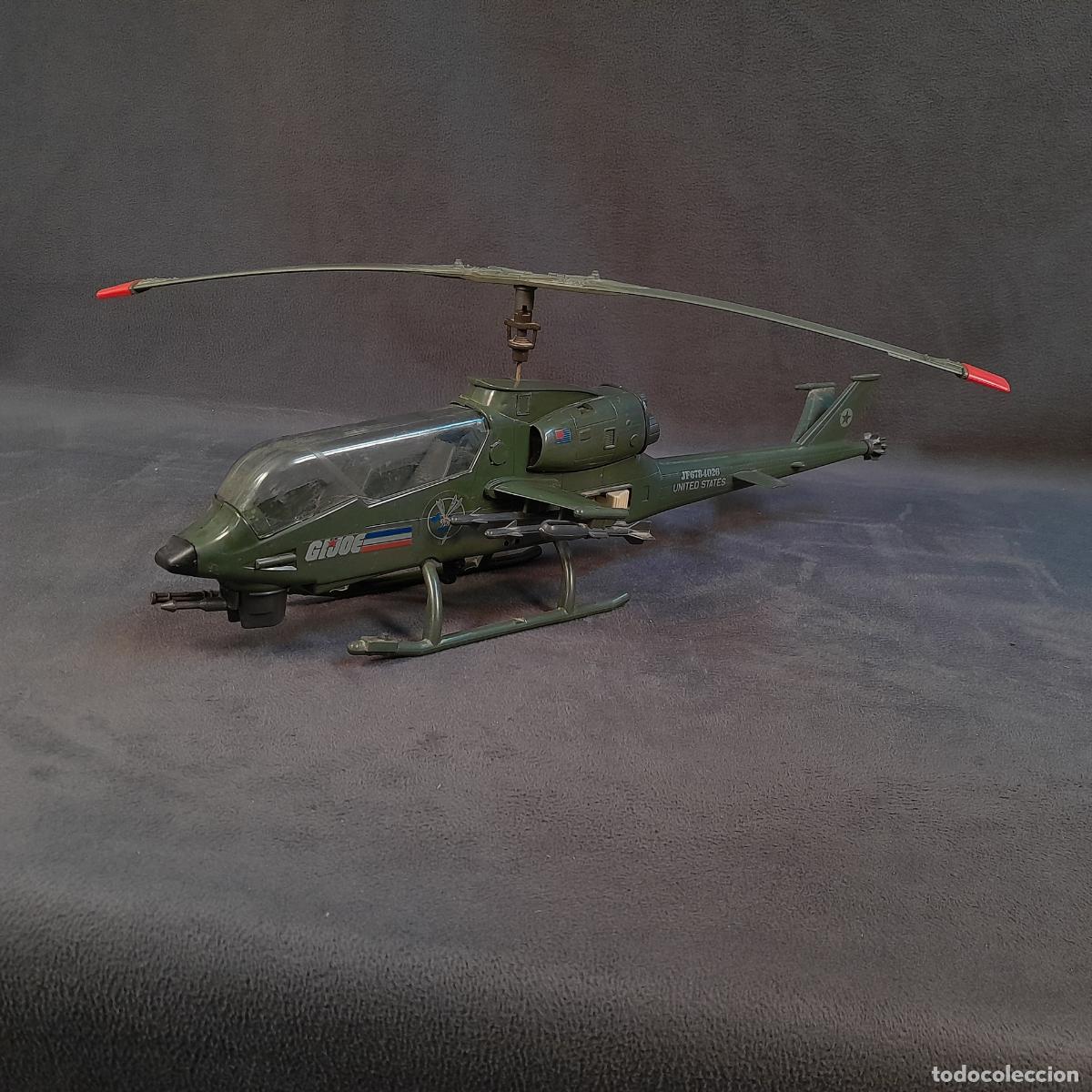 Juegos antiguos: HELIC&Oacute;PTERO DE COMBATE GI JOE DRAGONFLY. PL&Aacute;STICO. 1983 - Foto 1
