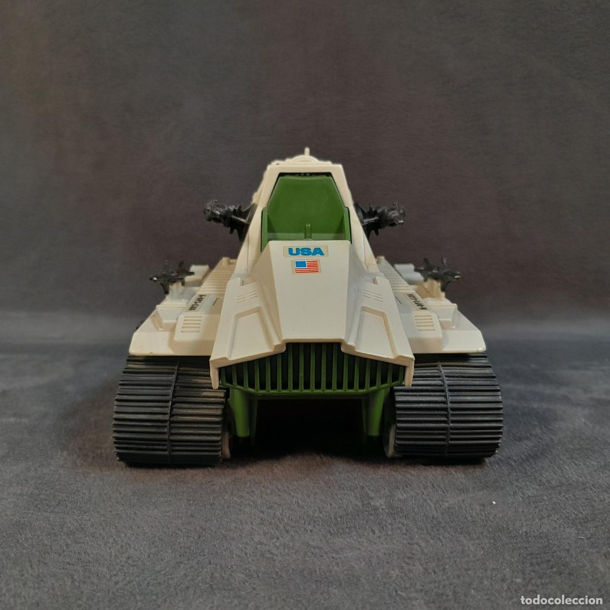 Juegos antiguos: VEH&Iacute;CULO MILITAR GI JOE WOLF. PL&Aacute;STICO. 1986 - Foto 2