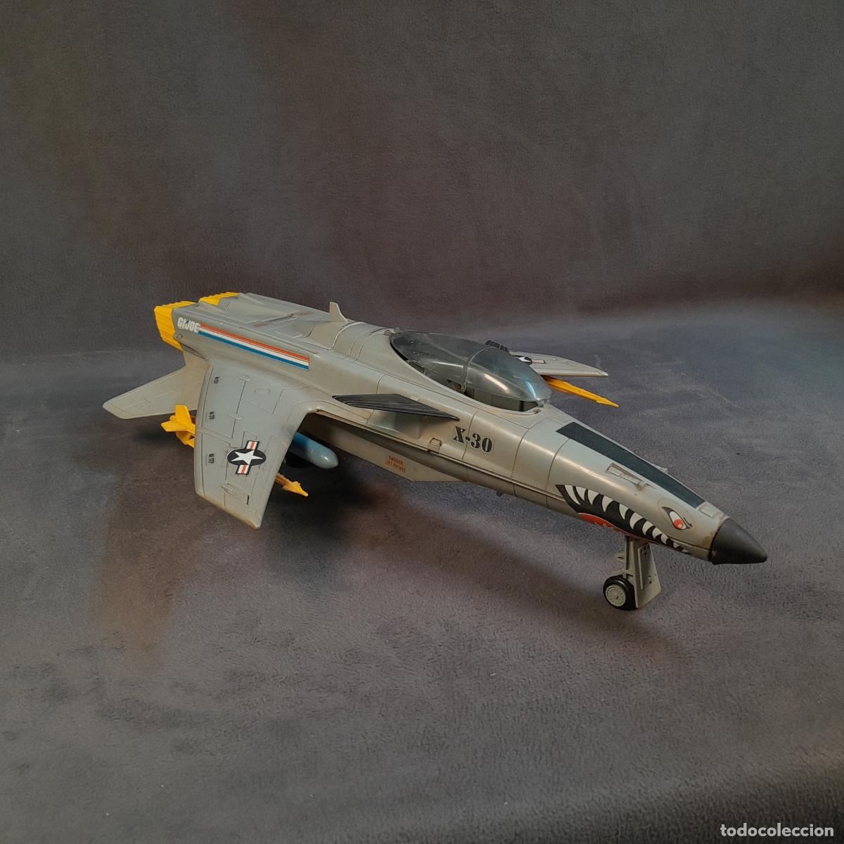 Juegos antiguos: AVI&Oacute;N DE COMBATE GI JOE X-30 MAULER. PL&Aacute;STICO. 1986