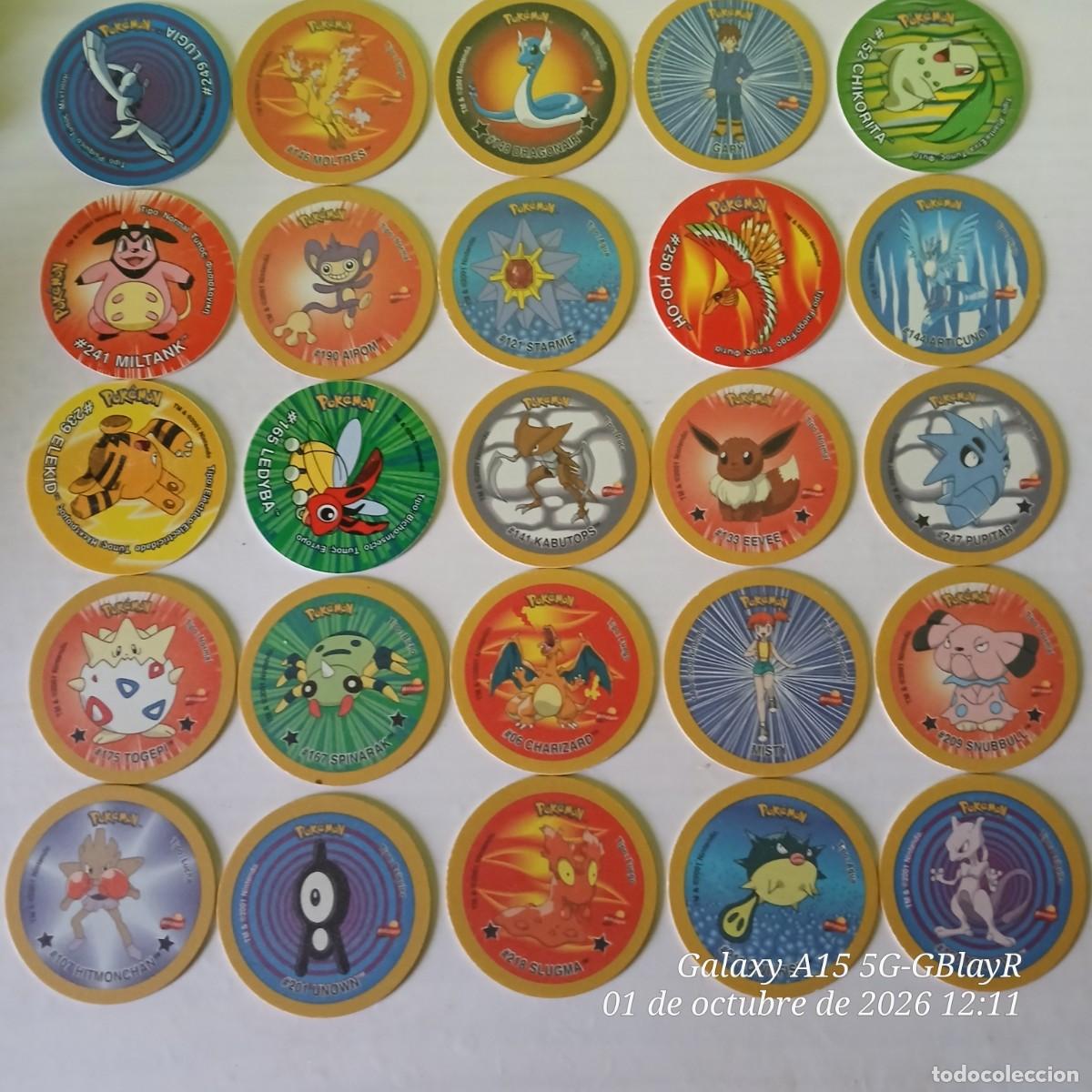Juegos antiguos: 25 Pokemon Gigantazos diferentes.