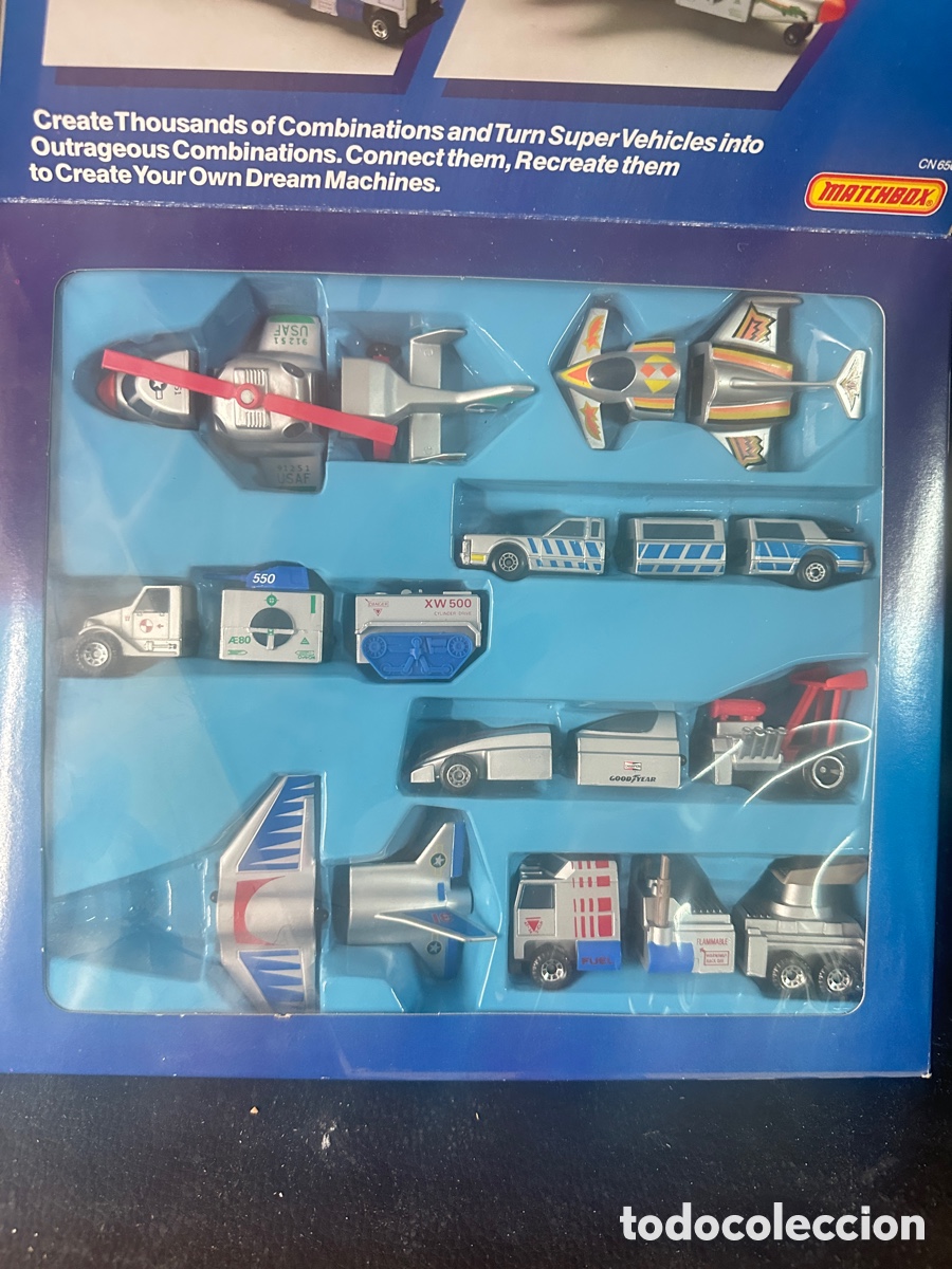 Juegos antiguos: Connectable de Matchbox. Veh&iacute;culos conectables - Foto 2