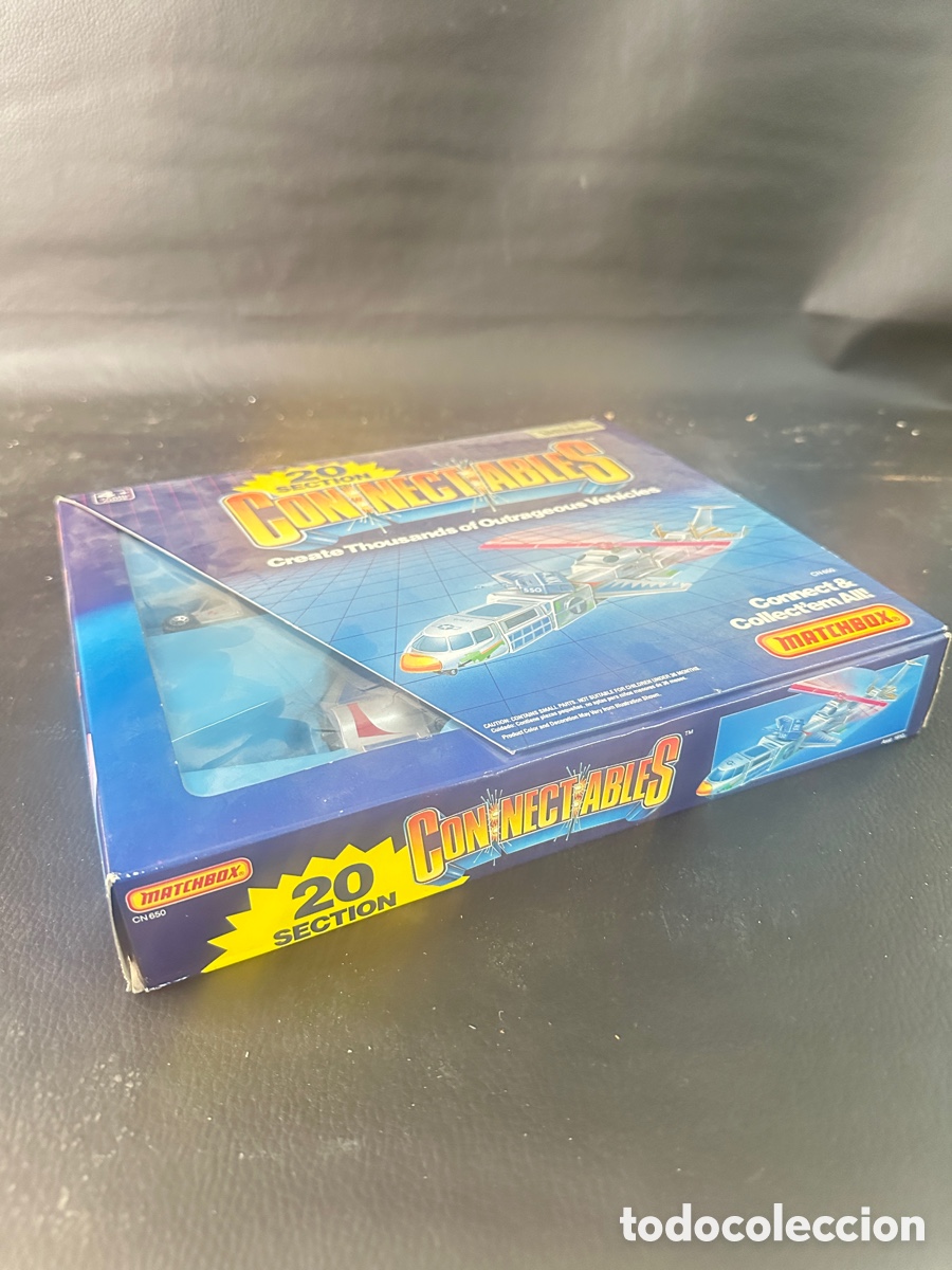 Juegos antiguos: Connectable de Matchbox. Veh&iacute;culos conectables - Foto 4