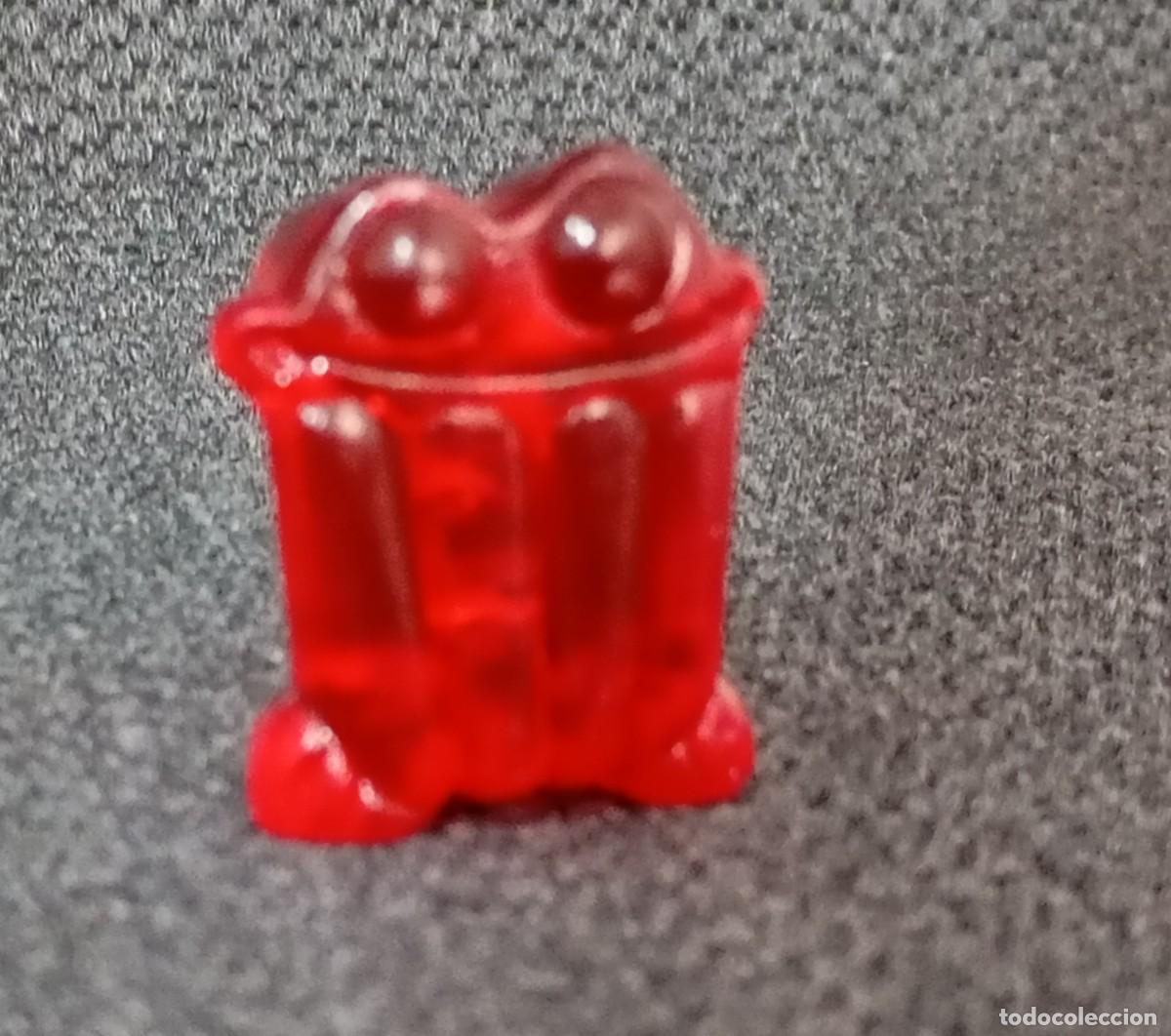 Juegos antiguos: GOGOS - GOGO - A48 ROJO TRANSPARENTE - CRAZY BONES - MAGIC BOX