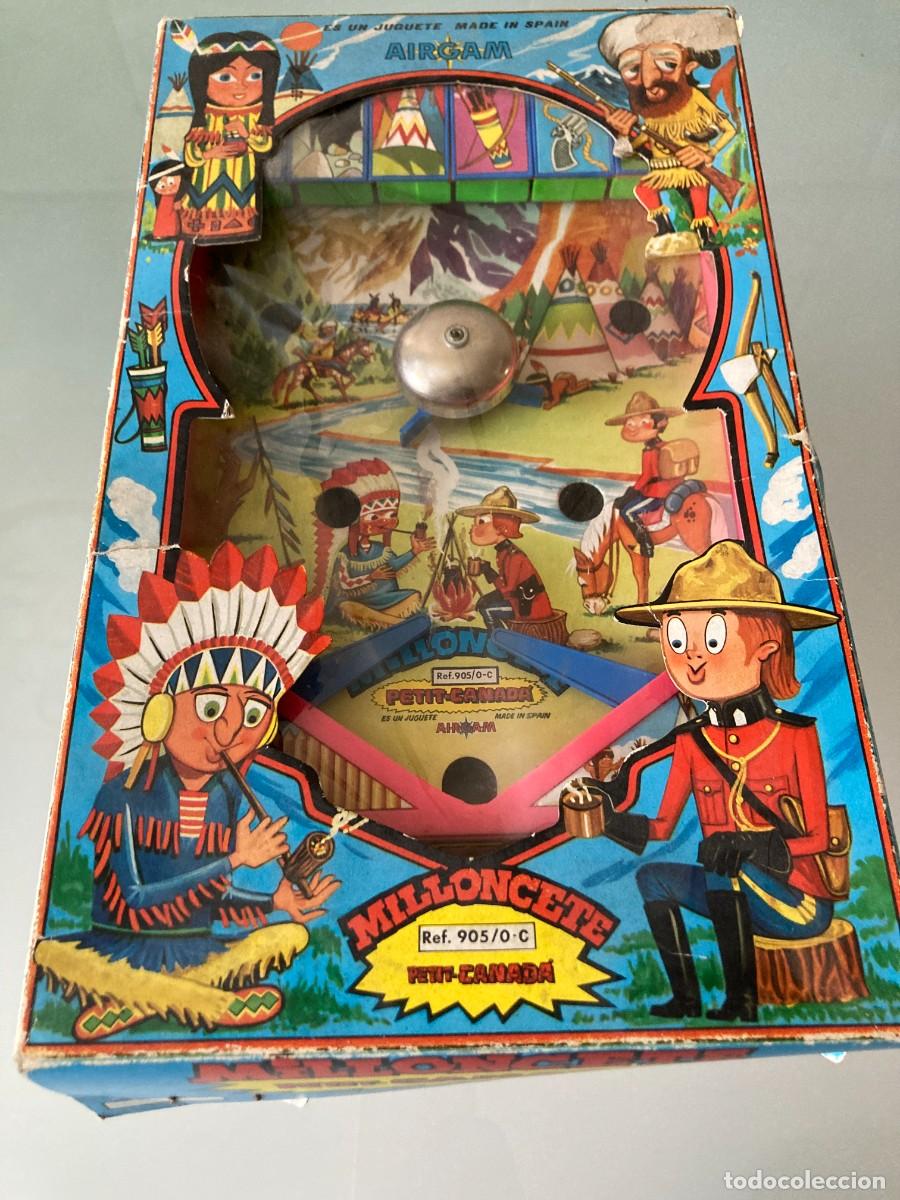 Juegos antiguos: JUEGO PINBALL MILLONCETE PETIT CANADA / AIRGAM Ref 905 / 0-C
