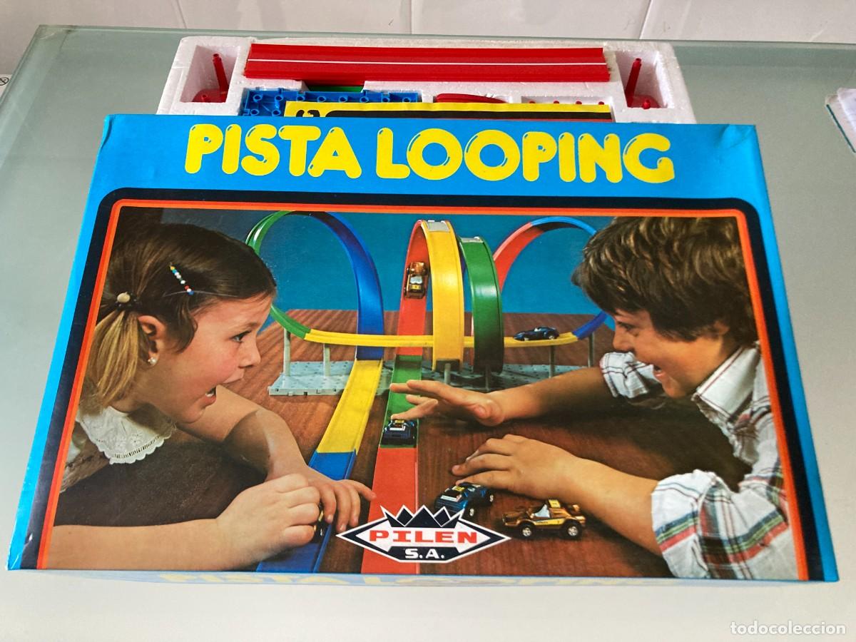 Juegos antiguos: JUGUETE PISTA LOOPING &ndash; Contiene 1 coche / PILEN S.A. REF 200