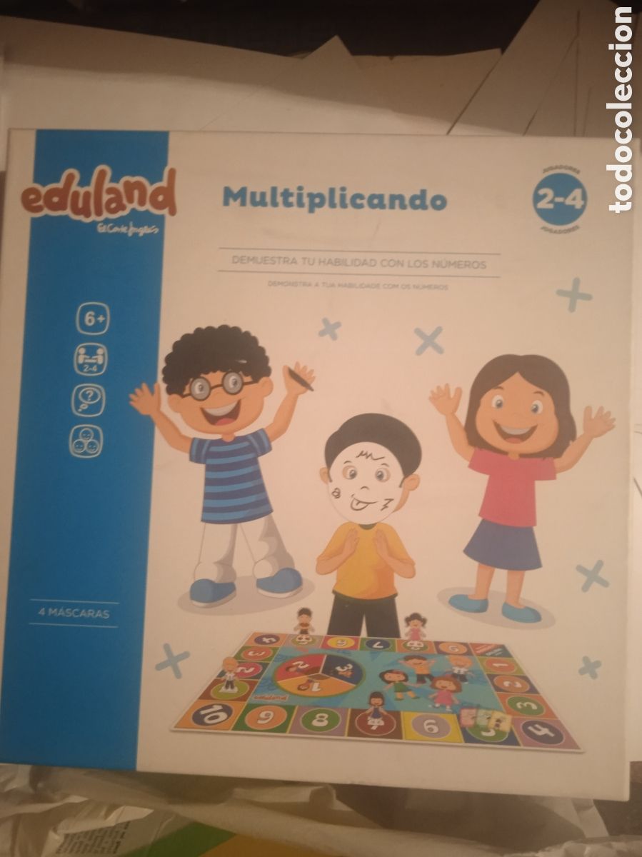 Juegos antiguos: MULTIPLICANDO DE EDULAND - Foto 1