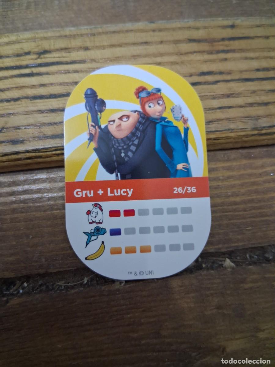 Old Games: Cromo juego dibujo minions GRU 3 MI VILLANO FAVORITO Uni Gru Lucy N&deg; 26