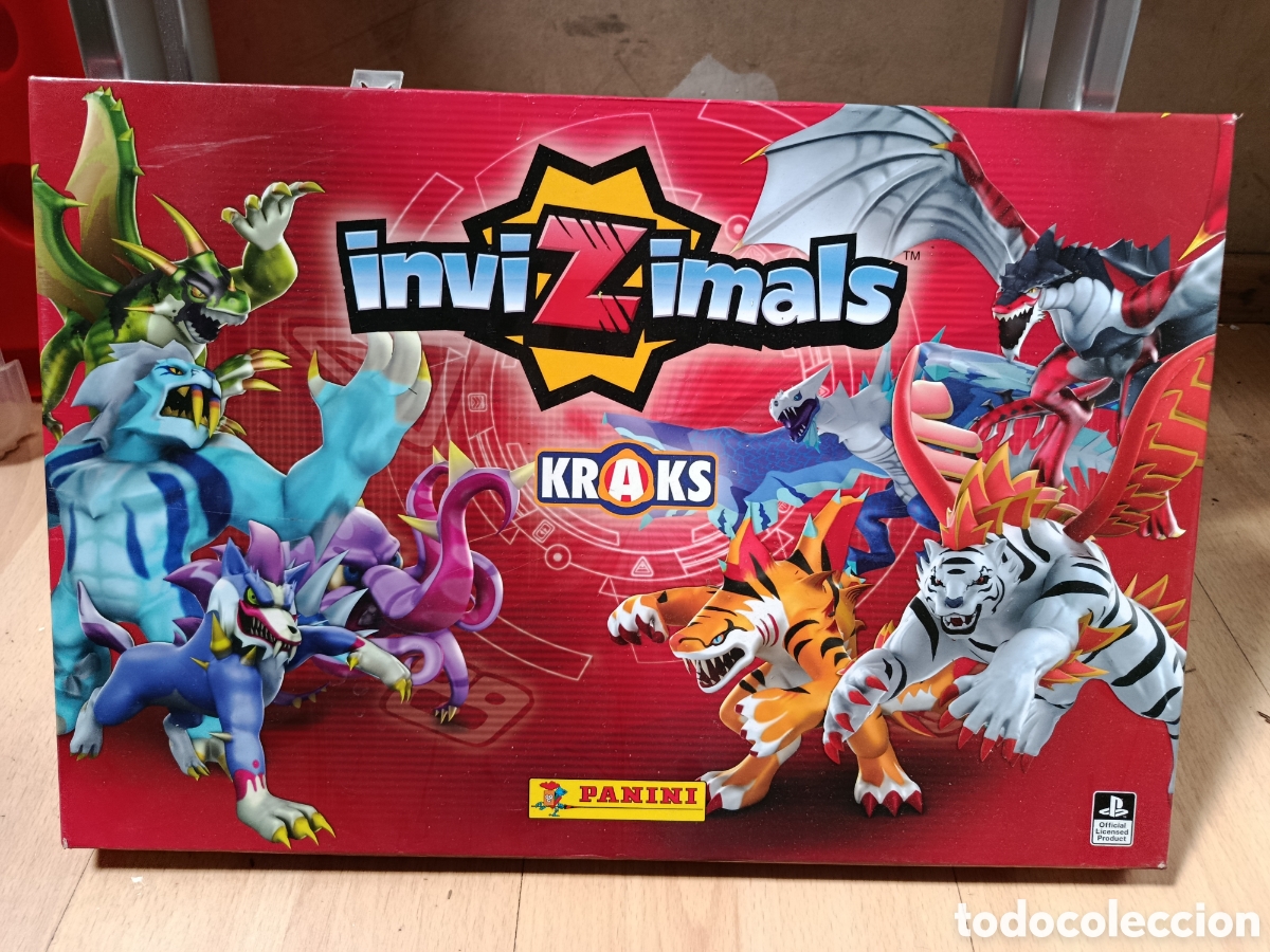 Old Games: Invizimals kraks tazos coleccion completa 120 tazos con archivador