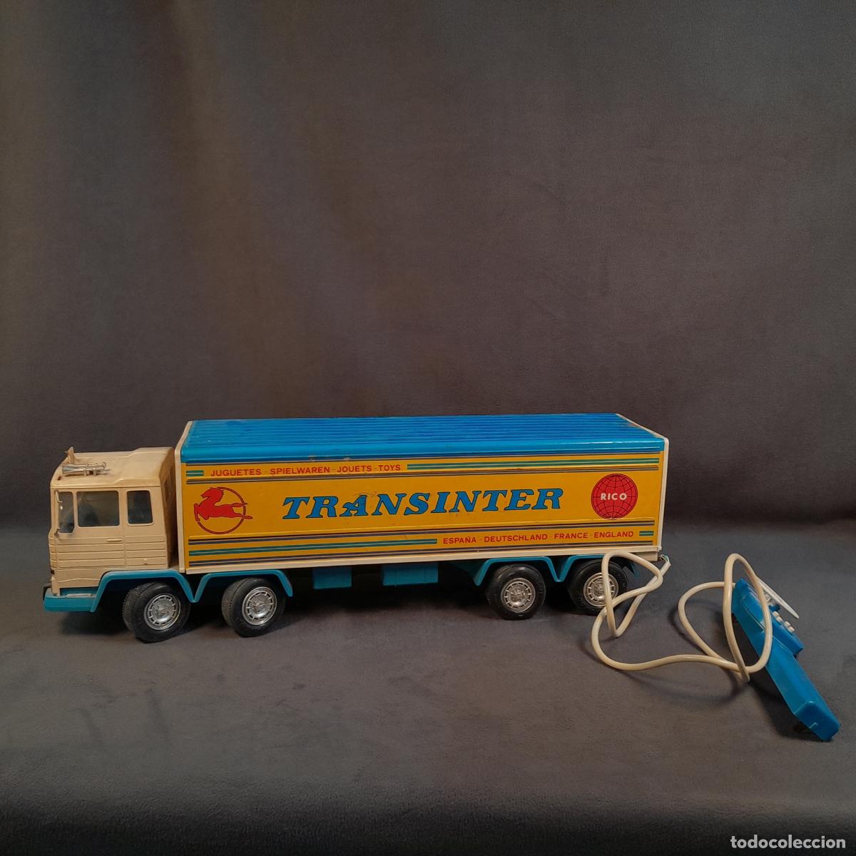 Old Games: CAMI&Oacute;N PEGASO TRANSINTER TELEDIRIGIDO. RICO. 1980