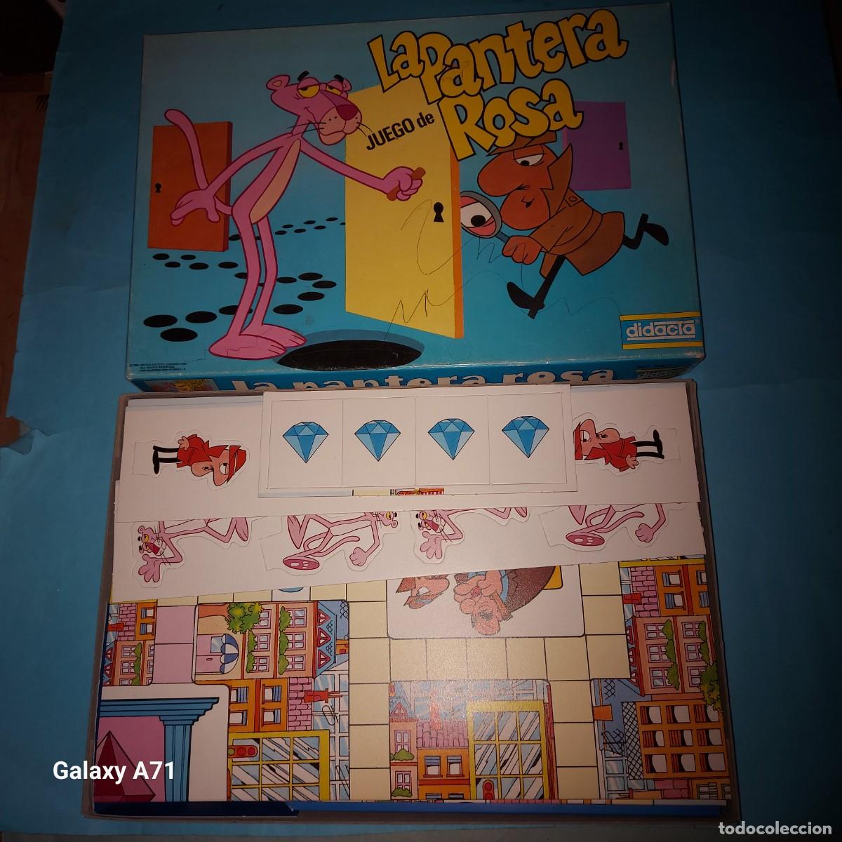 Jeux Anciens: Juego La Pantera Rosa de Didacta - A&Ntilde;OS 80