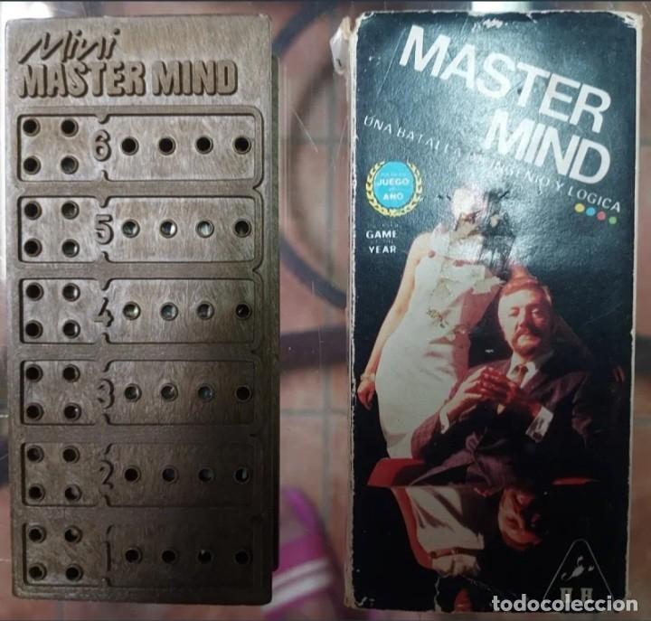 Antike Spiele: Mini Master Mind original a&ntilde;os 70.