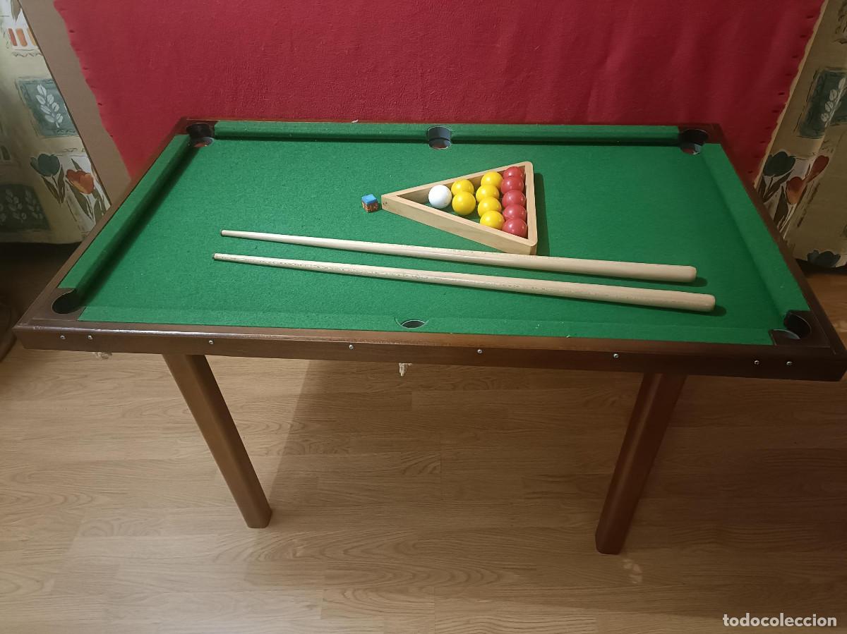 Juegos antiguos: Billar &rdquo;Juguetes Sanchez&rdquo;