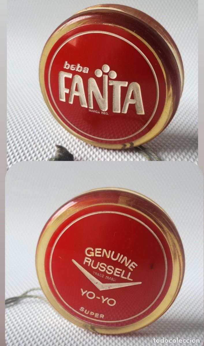 Juegos antiguos: Beba FANTA - GENUINO YO-YO RUSSELL - promoci&oacute;n de los a&ntilde;os '70s EXCELENTE ESTADO