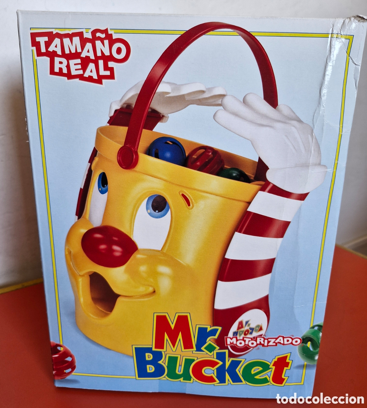 Juegos antiguos: MR. BUCKET PERSIGUE AL CUBO Y ENCESTA.MB - HASBRO 1994.CAJA SIN ABRIR.