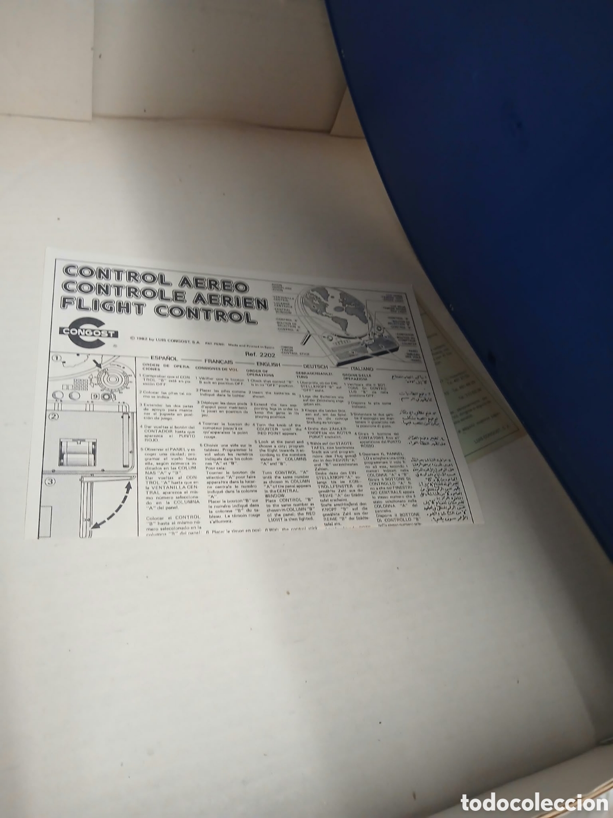 Juegos antiguos: Control a&eacute;reo de congost a&ntilde;os 80 nuevo - Foto 4