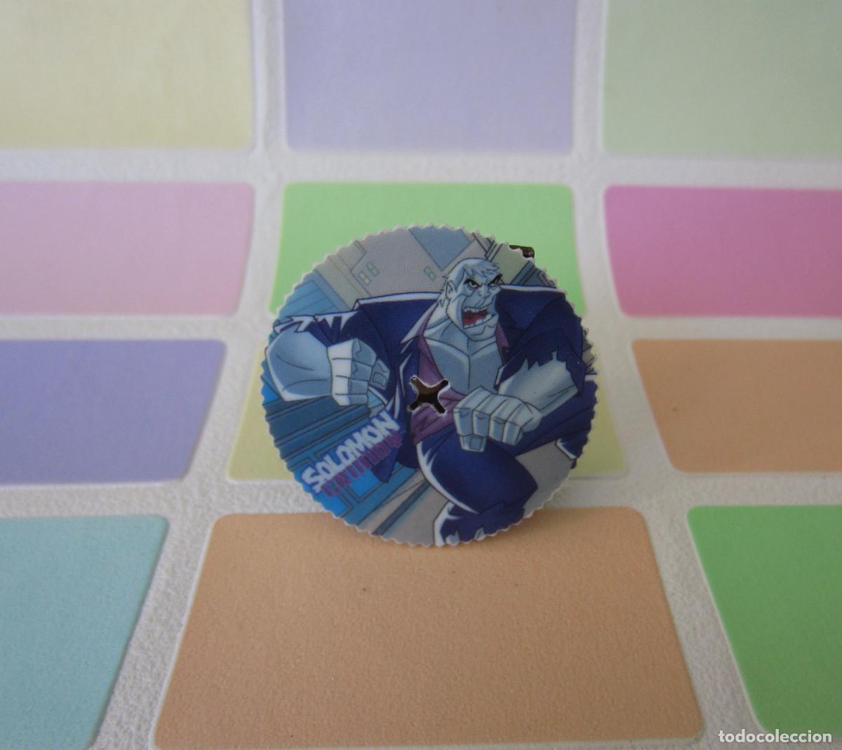 Juegos antiguos: TAZOS POPITAS TAZO JUSTICE LEAGUE SOLOMON