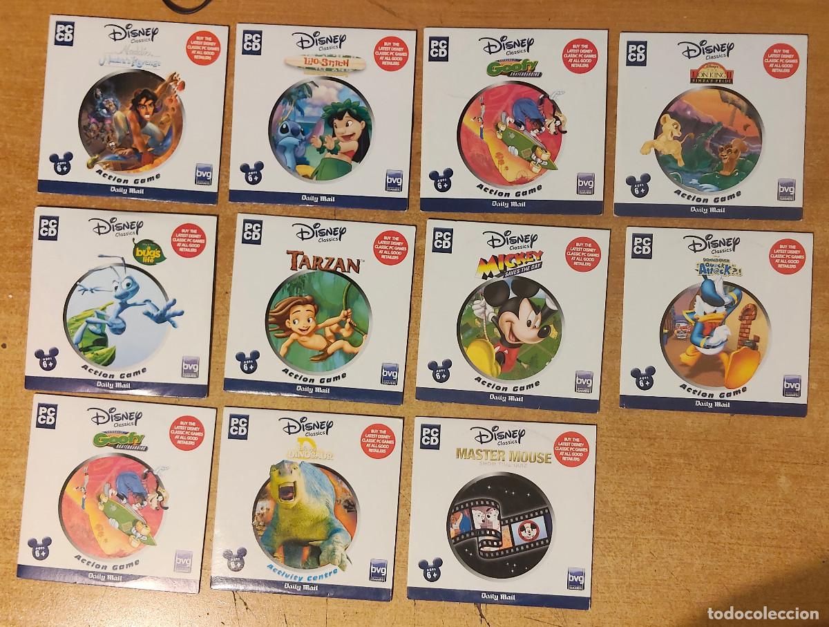 Juegos antiguos: 11 Juegos de acci&oacute;n para PC cl&aacute;sicos de Disney X 9 Promocional de Daily Mail Mickey Mouse Goofy