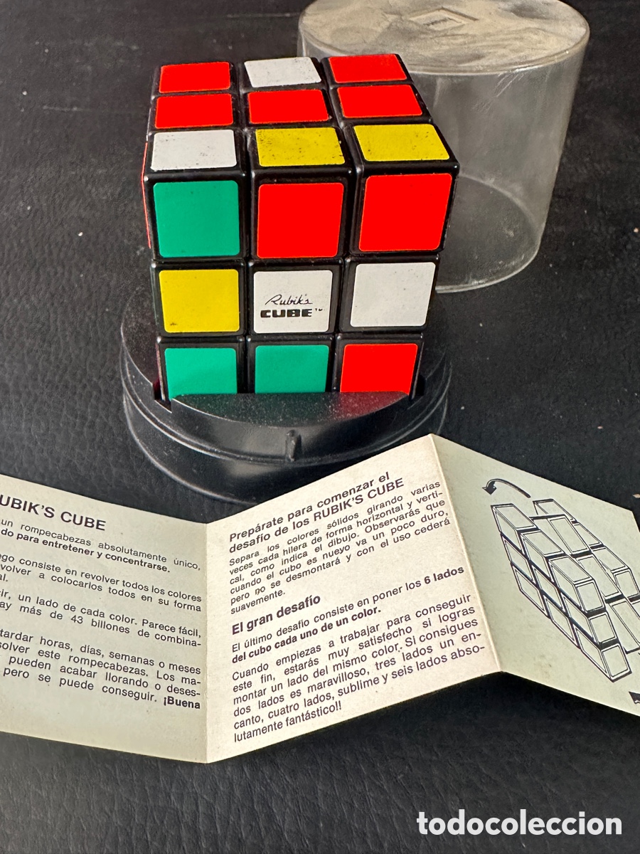 Juegos antiguos: CUBO MAGICO RUBIK&rsquo;S CUBE ORIGINAL - Foto 2