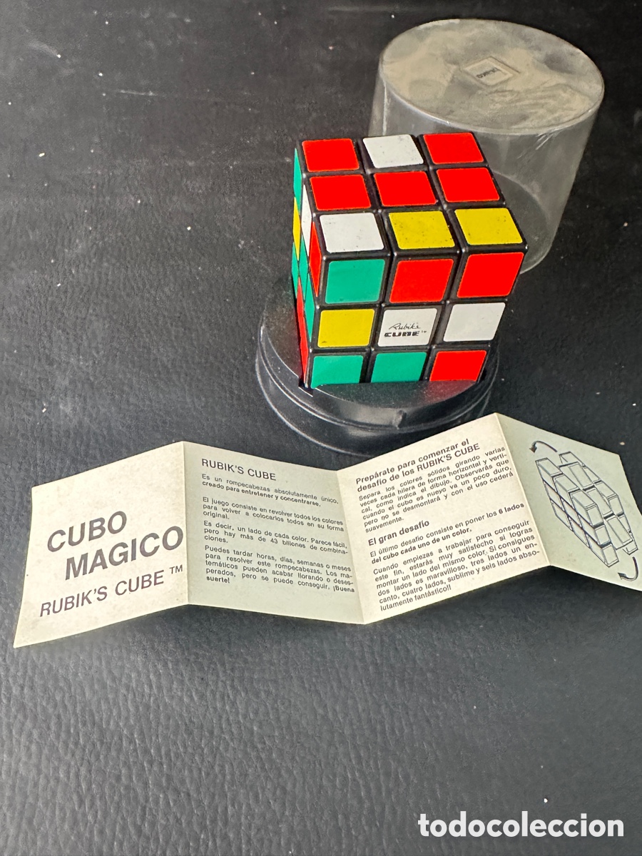 Juegos antiguos: CUBO MAGICO RUBIK&rsquo;S CUBE ORIGINAL - Foto 4