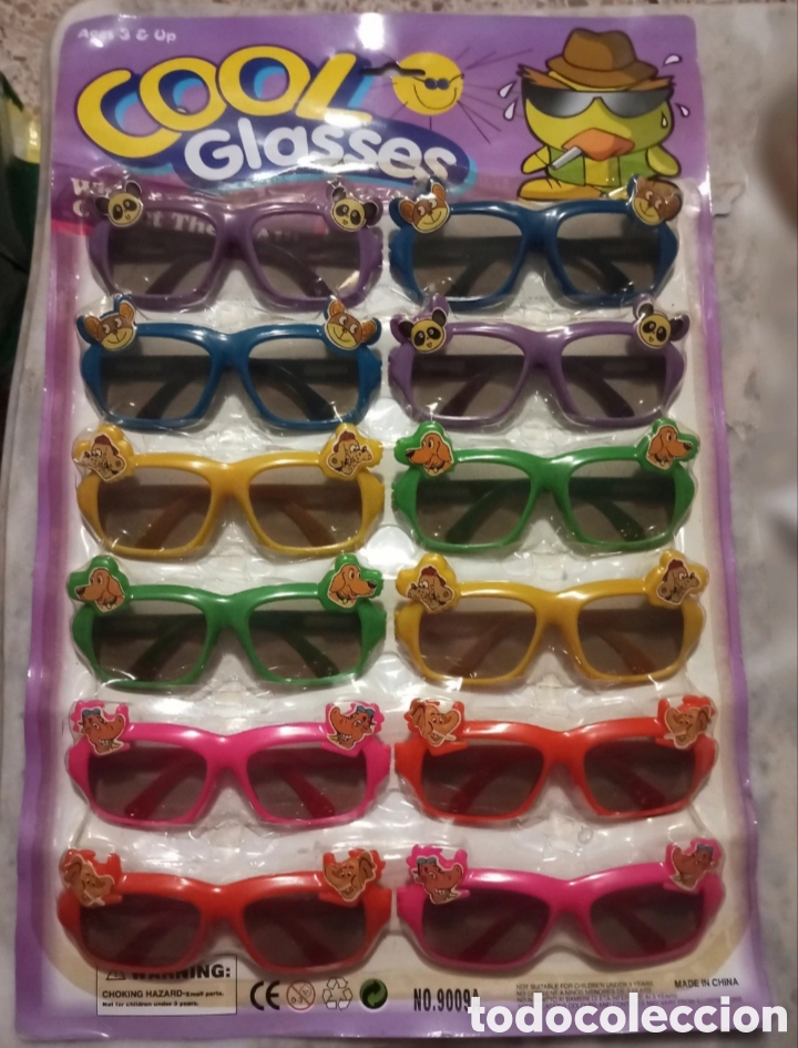 Juegos antiguos: Juguetes retro,pack de 12 gafas de quiosco o a&ntilde;os 80