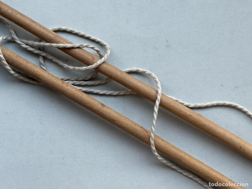 Juegos antiguos: Antiguo diabolo rojo - Foto 5