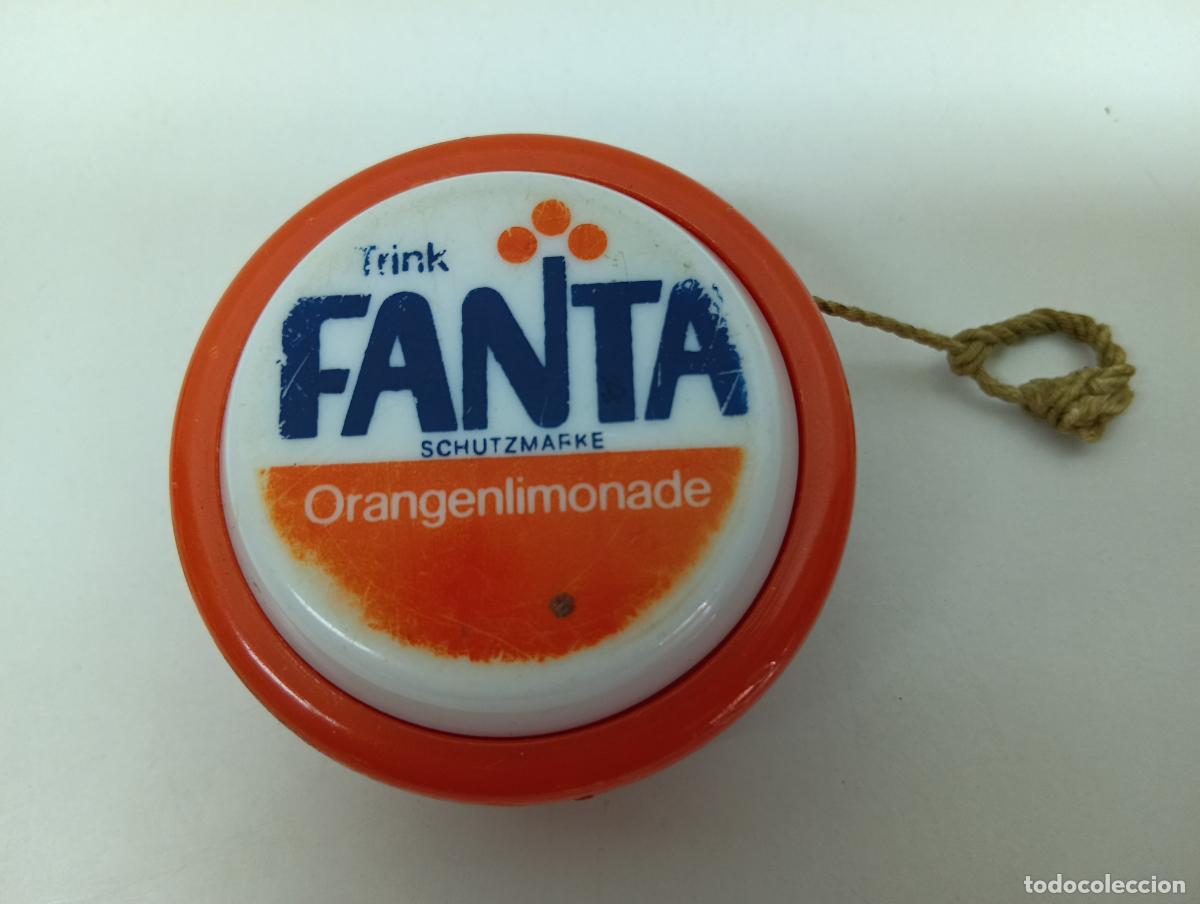 Juegos antiguos: Antiguo Yoyo Russell Fanta - Modelo SUPER - Promocional A&ntilde;os 80 - Edici&oacute;n Alemana