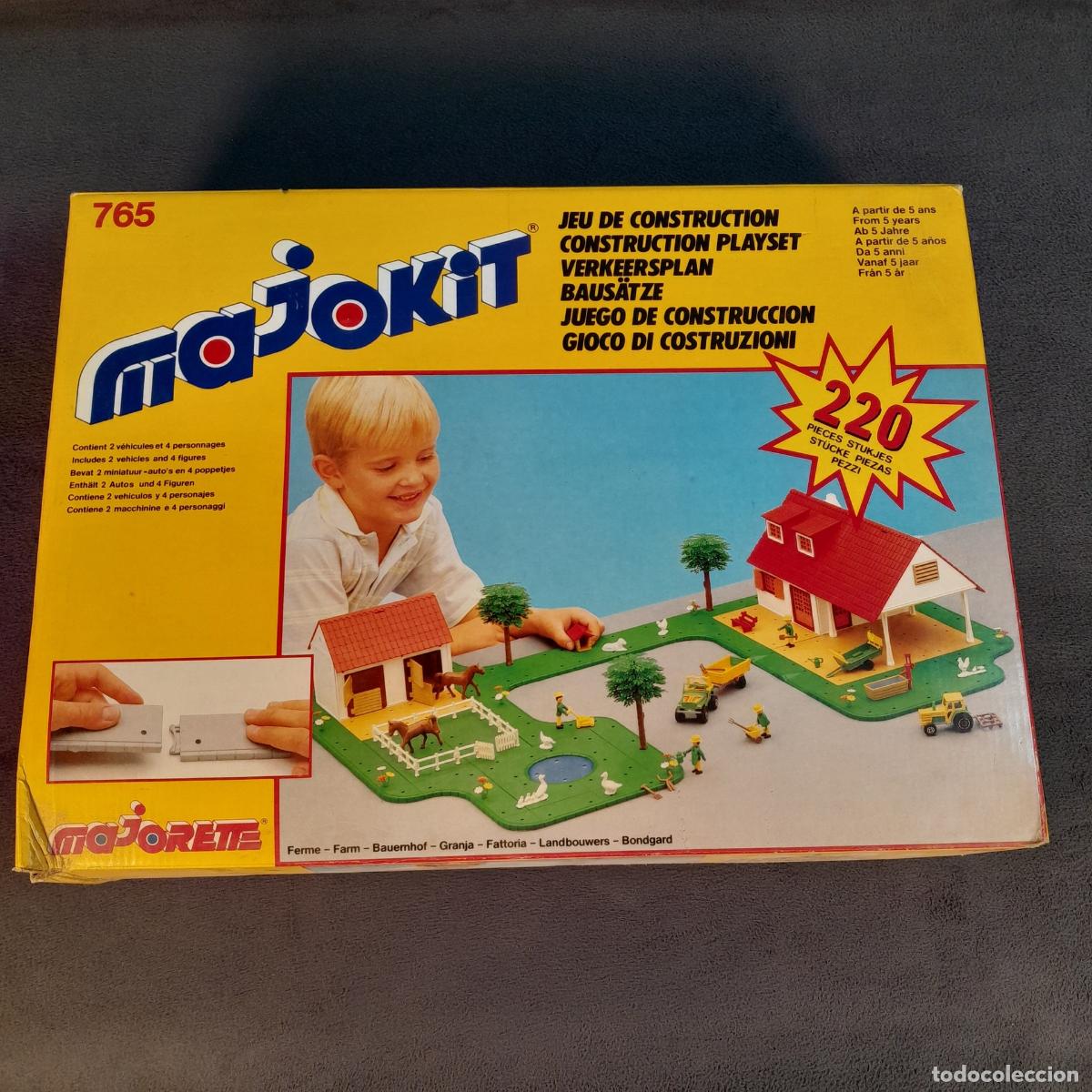 Juegos antiguos: JUEGO DE CONSTRUCCI&Oacute;N MAJOKIT FERME / GRANJA (REF. 765). MAJORETTE. 1980