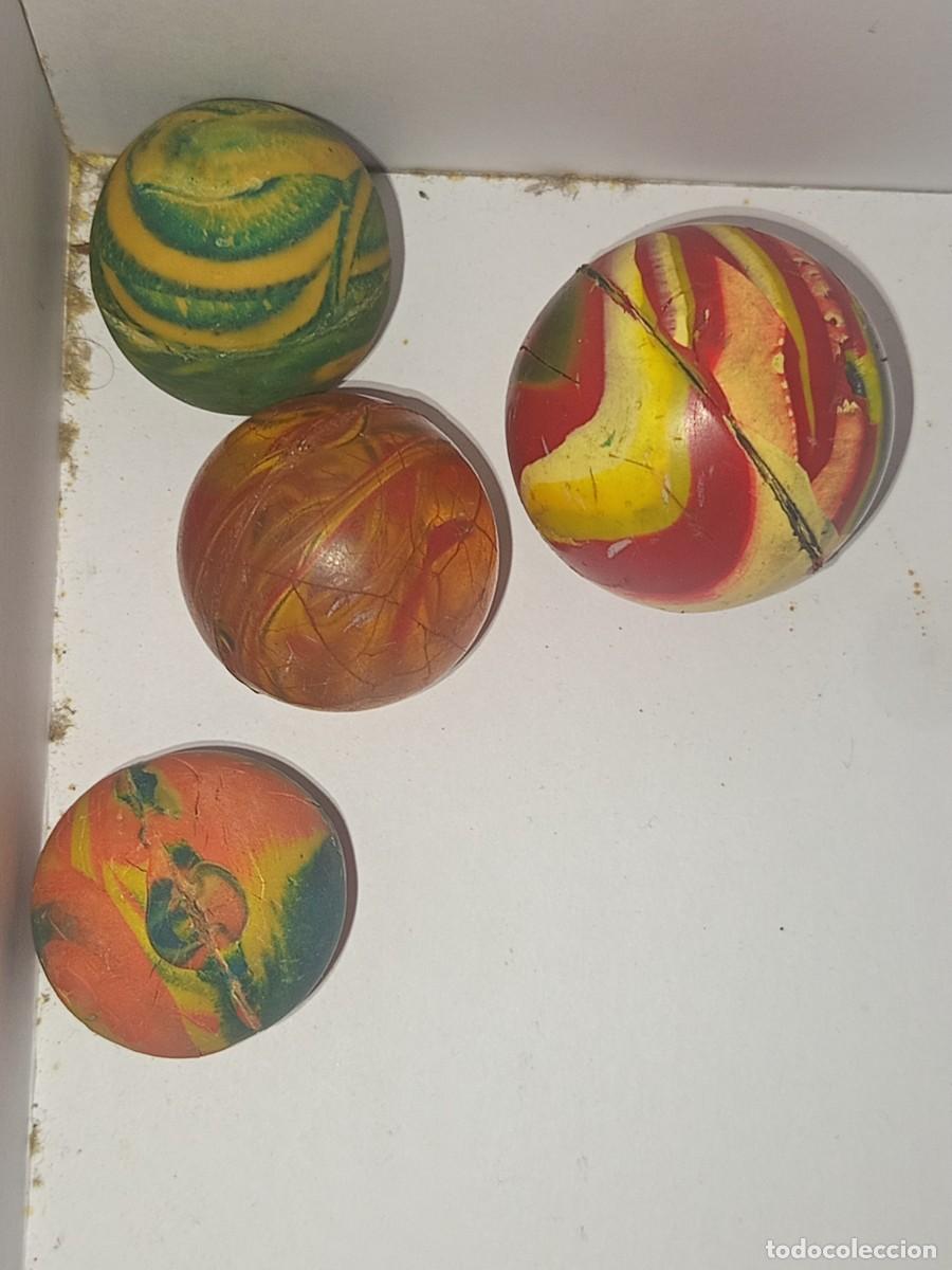 Juegos antiguos: Art&iacute;culo de colecci&oacute;n antiguo original pelotas a&ntilde;os 70 - Foto 2