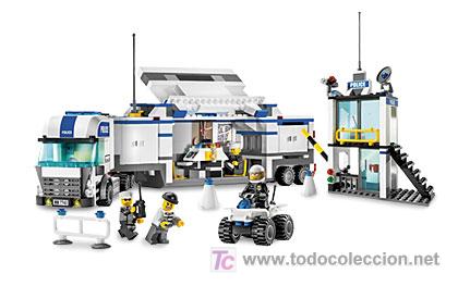 camión de policía de lego