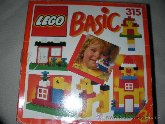 Juegos construcci&oacute;n - LEGO: ANTIGUA CAJA LEGO BASIC - Foto 1