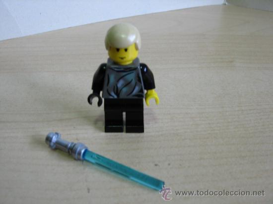 Lego 10 Negro Espadas Láser Grisácea Manija Nuevo 