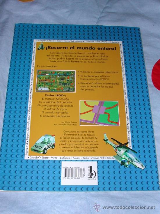 Juegos construcci&oacute;n - LEGO: Libro EL LADRON DE JOYAS de LEGO - Foto 2