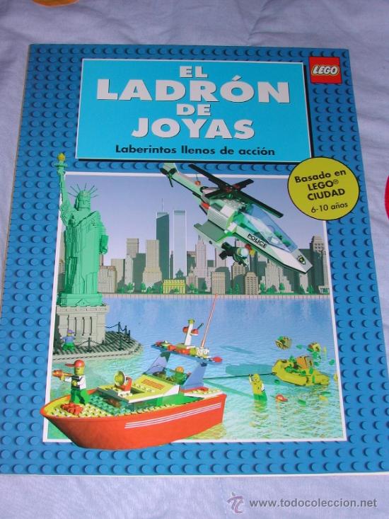 Juegos construcci&oacute;n - LEGO: Libro EL LADRON DE JOYAS de LEGO - Foto 1