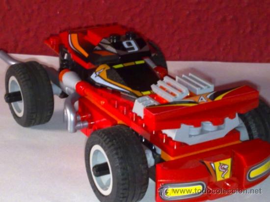 Jeux construction - LEGO: LEGO RACERS COCHE ORIGINAL CON TRACCI&Oacute;N TRASERA DE FRICCI&Oacute;N PARECE UN 4X4 VER FOTOS