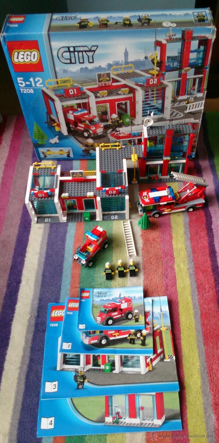  LEGO City Fire Station 7208 : Toys & Games