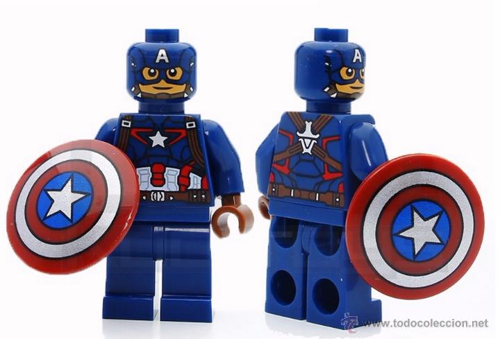 figura lego capitan america