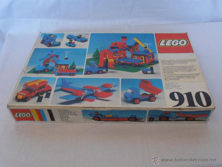 Juegos construcción - Lego: LEGO REFERENCIA 910 CAJA VACIA SIN PIEZAS - Foto 4 - 52728548