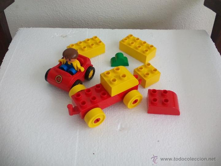 antiguo coche montado con piezas lego - Compra venta en todocoleccion