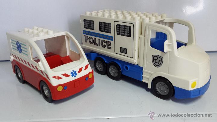 lote de 2 vehículos de lego - coche policía a - venta en