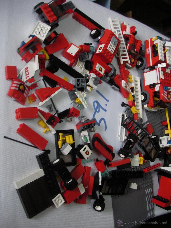 Juegos construcci&oacute;n - LEGO: GRAN LOTE LEGO - BOMBEROS - Foto 2