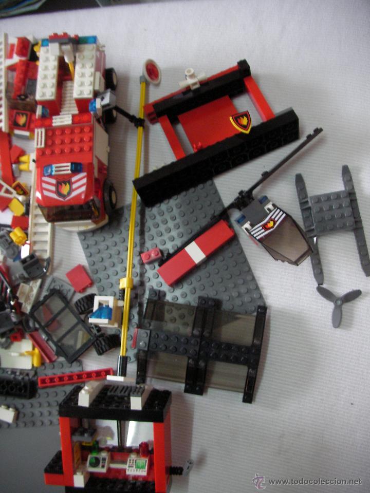 Juegos construcci&oacute;n - LEGO: GRAN LOTE LEGO - BOMBEROS - Foto 3