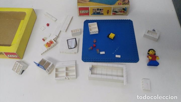 Juegos construcci&oacute;n - LEGO: antigua caja de lego ref 265 - Foto 3